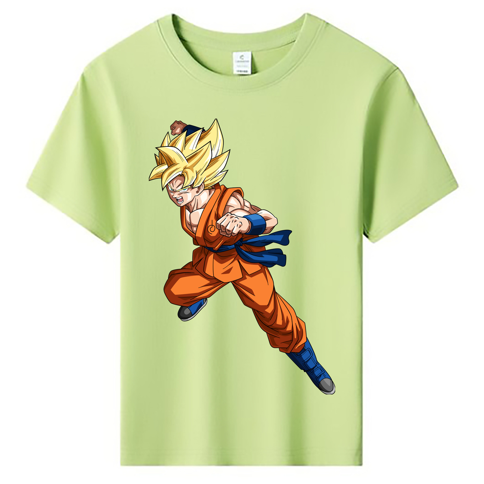 （画像用） ドラゴンボール 孫悟空（そん ごくう）Son Goku カカロット DRAGON BALL Kakarotto 綿100％キッズTシャツ（フロントプリント）